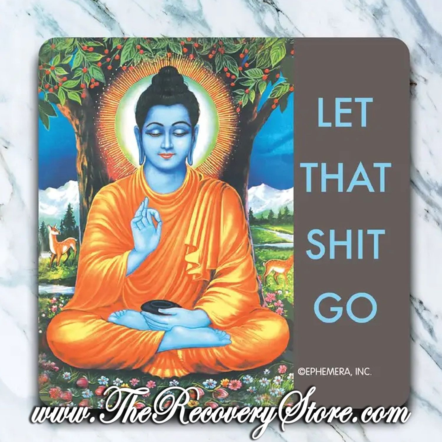 Funny Coaster - Let That Shit Go