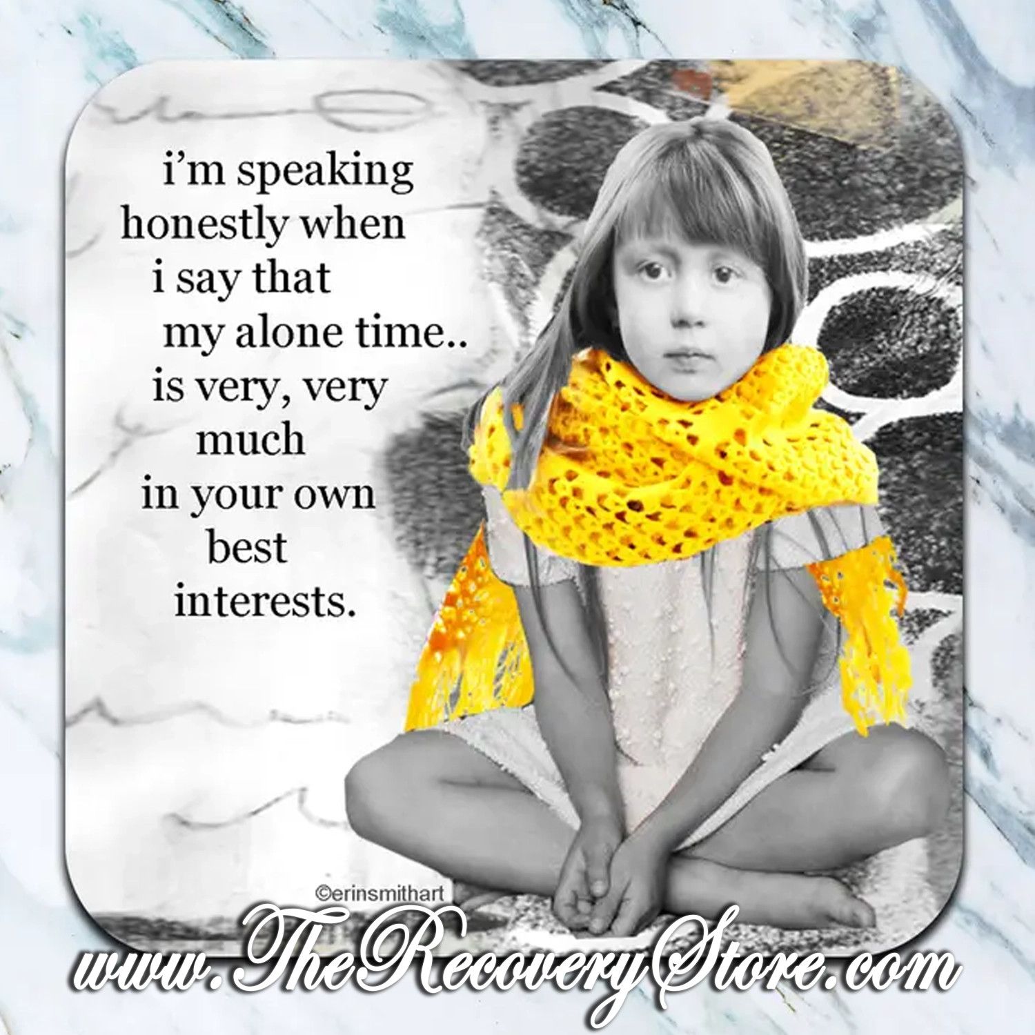 Funny Coaster - My Alone Time