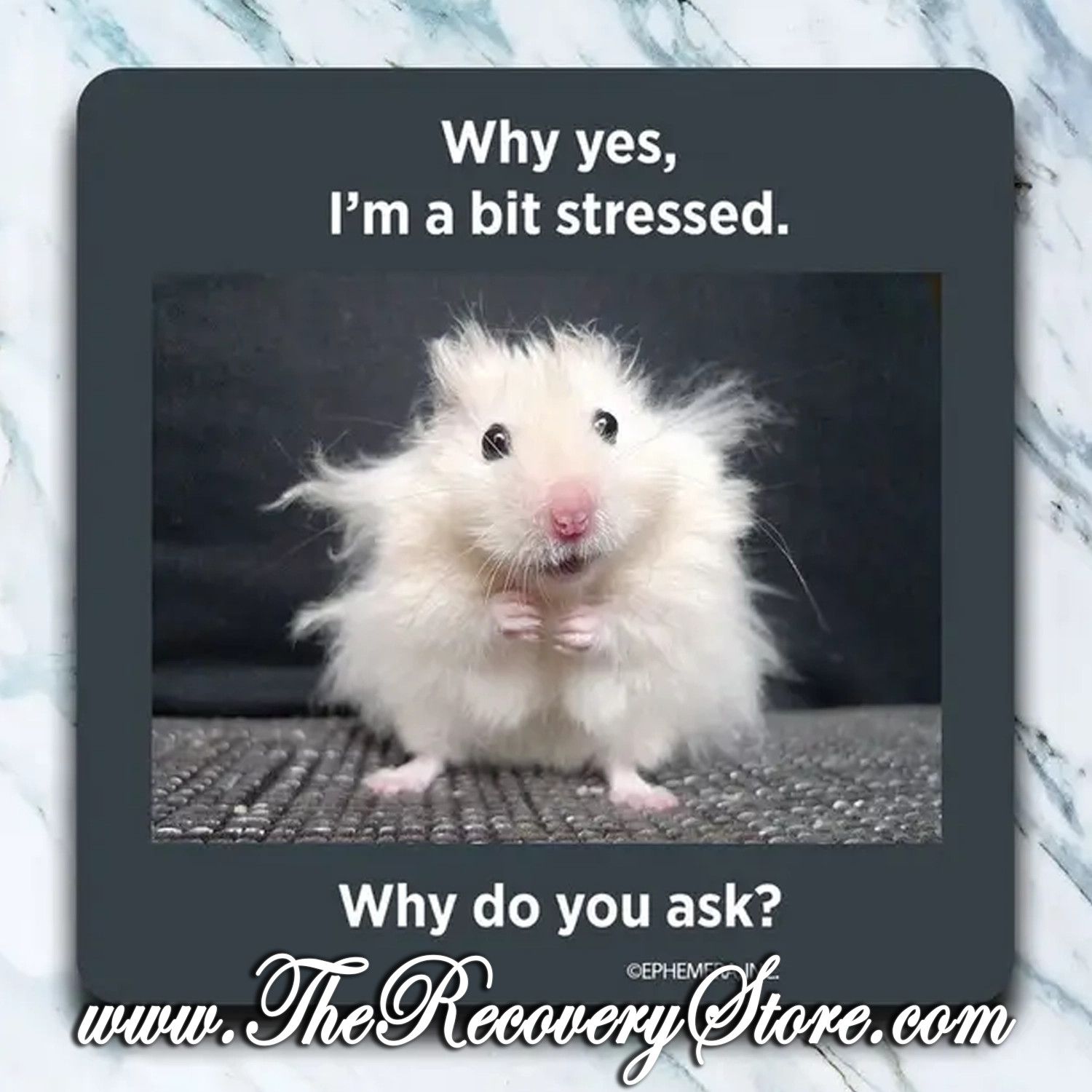 Funny Coaster - Why Yes, I&#39;m A Bit Stressed