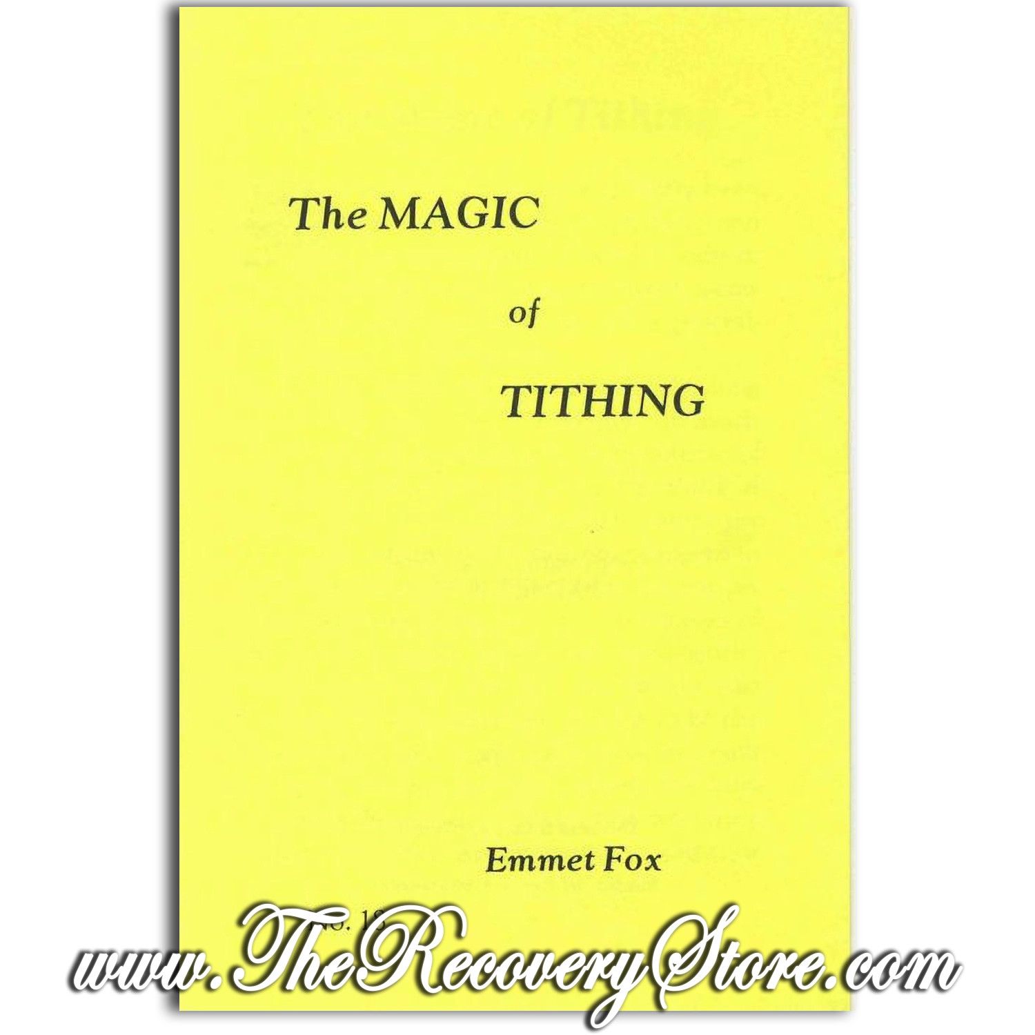 Pamphlet - The Magic of Tithing - Emmet Fox