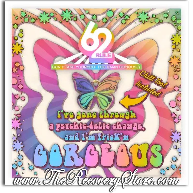 Card - Rule 62  Charm - Butterfly - Psychic-Delic Change