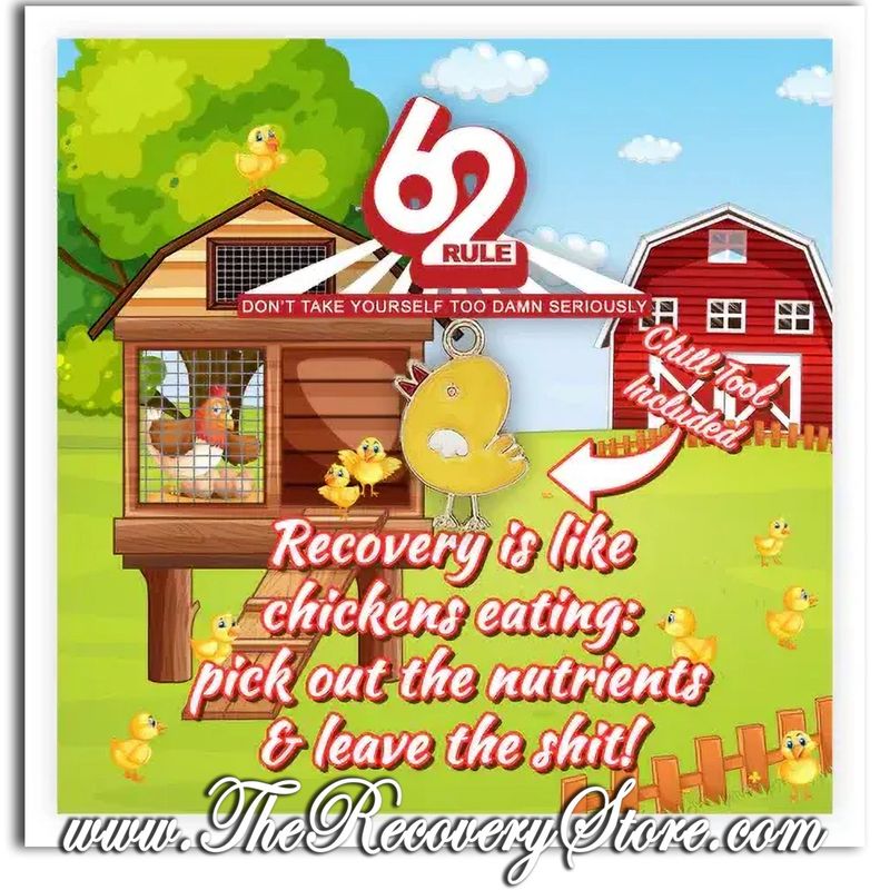 Card - Rule 62  Charm - Recovery Chickens