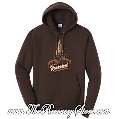 Hoodie - Rocketed - Brown - Medium