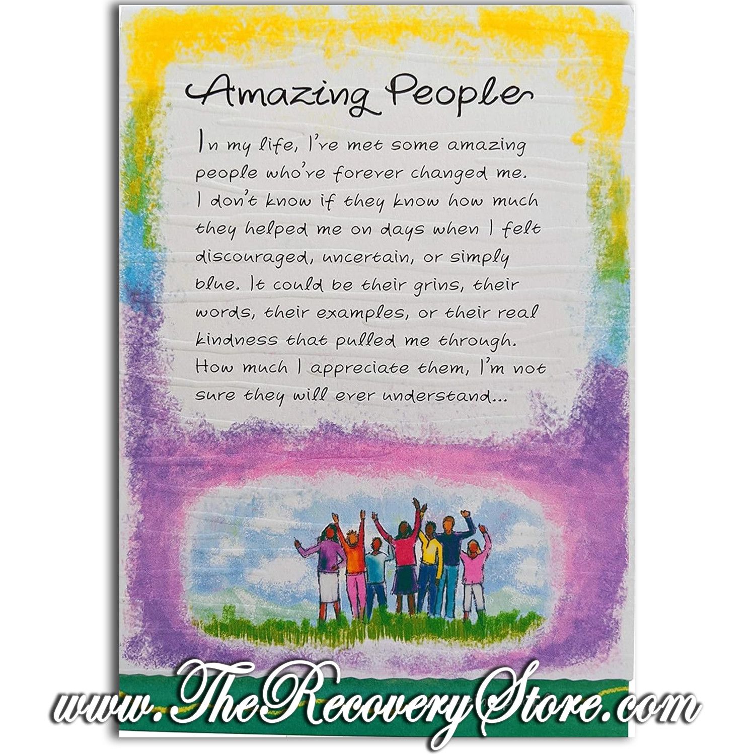 Greeting Card - Amazing People