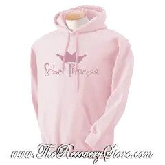 Hoodie - Sober Princess - Pink 2XL
