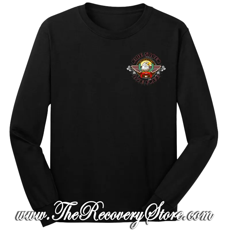 Long Sleeve Shirt - Ride Sober - Black - Large