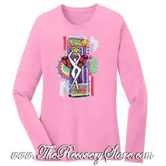 Long Sleeve Shirt -  Believe - Light Pink - Medium