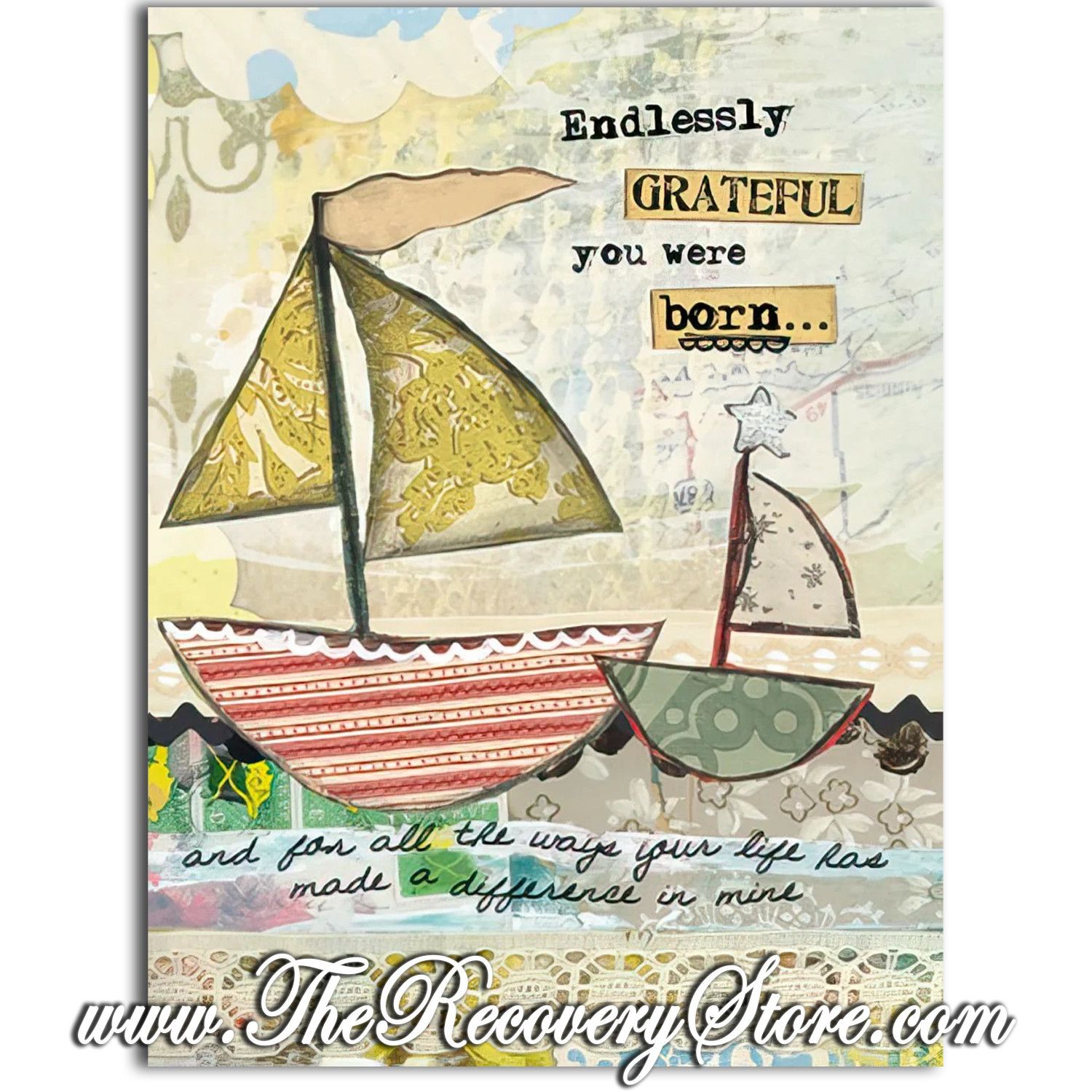 Greeting Card - Endlessly Grateful