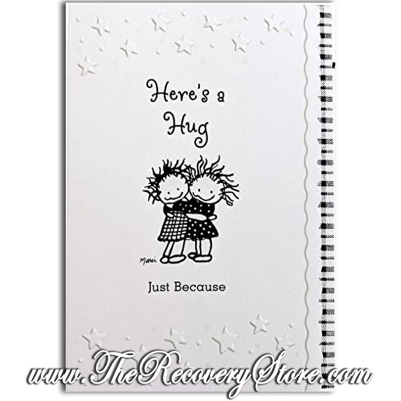 Greeting Card - Here&#39;s A Hug of Encouragement