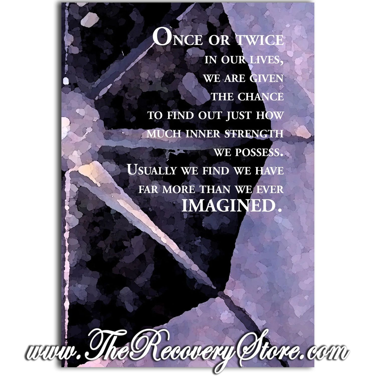 Greeting Card - Inner Strength Collage