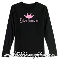 Long Sleeve Shirt - Sober Princess - Women&#39;s - Black - Small