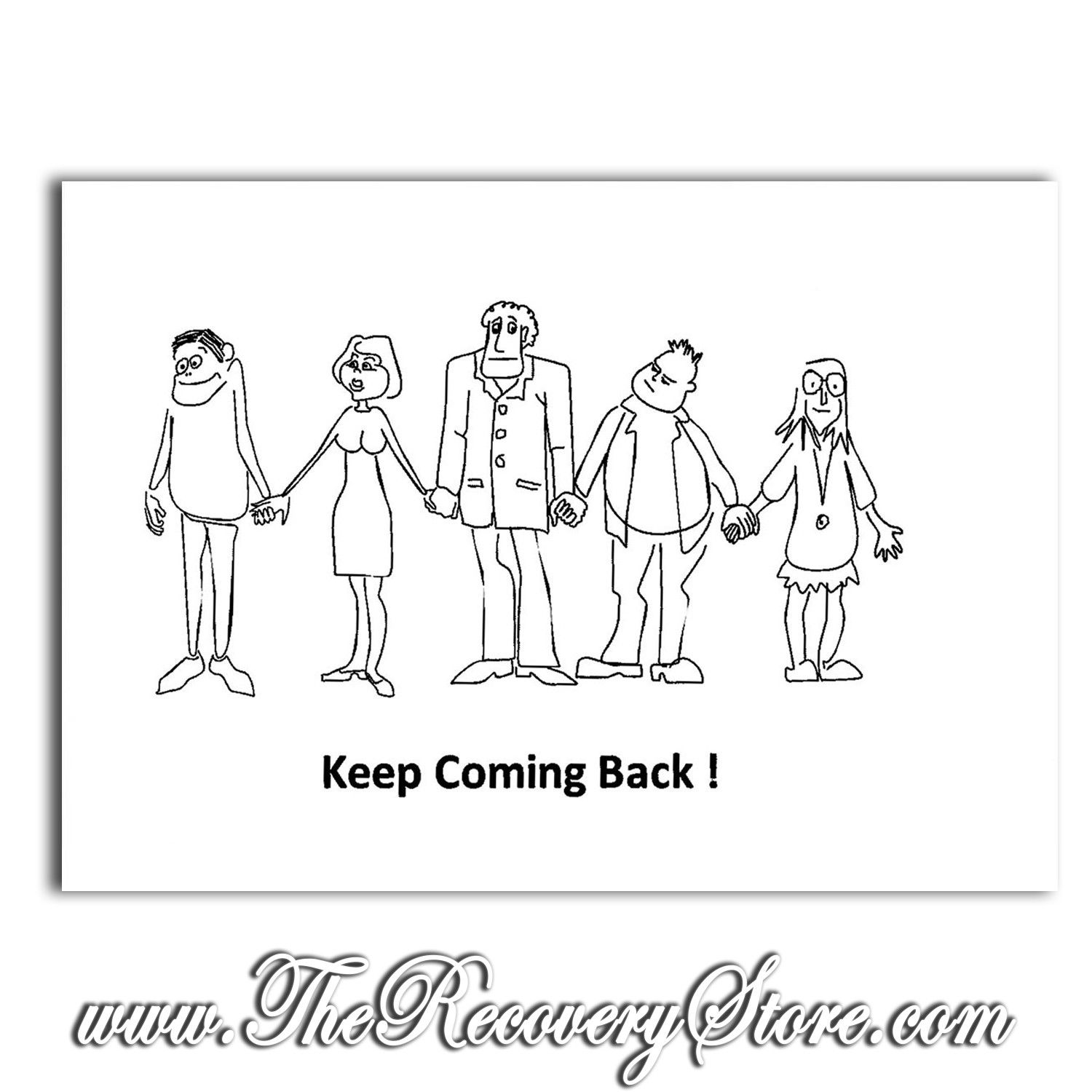 Greeting Card - Keep Coming Back