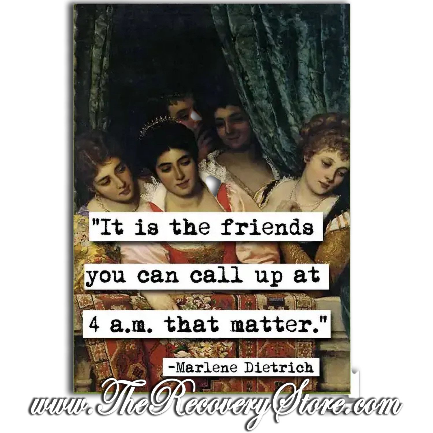 Greeting Card - It&#39;s The Friends You Can Call At 4am