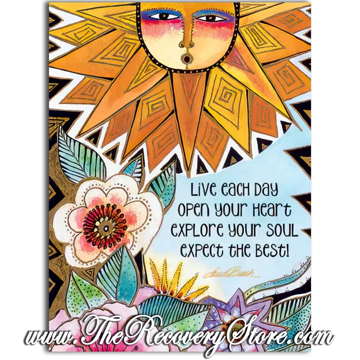 Greeting Card - Live Each Day