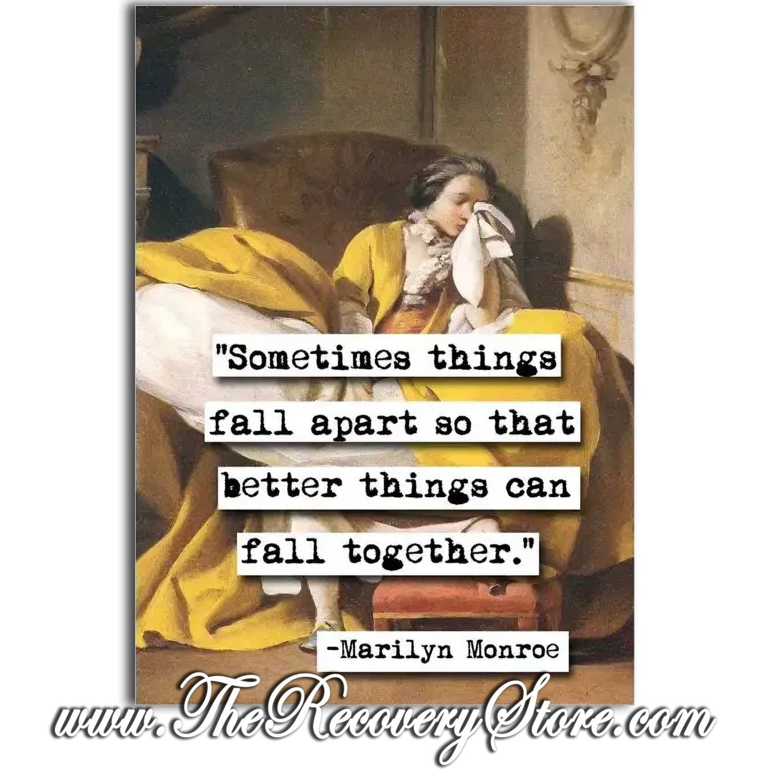 Greeting Card - Sometimes Things Fall Apart - Fall Together
