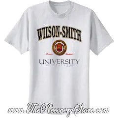 T-Shirt - Wilson Smith University - Ash Small