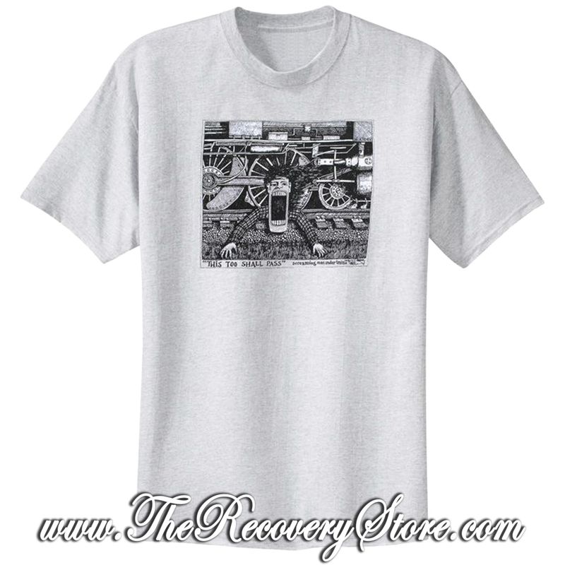 T-Shirt - This Too Shall Pass - Ash - 2XL