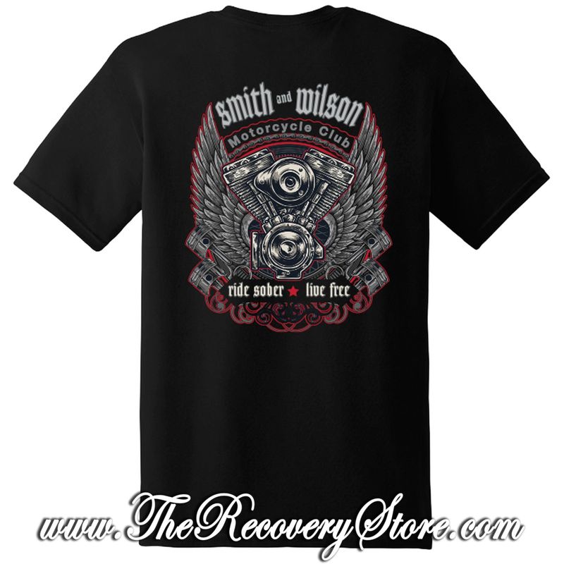 T-Shirt - Smith &amp; Wilson MC Club - Black- 2XL