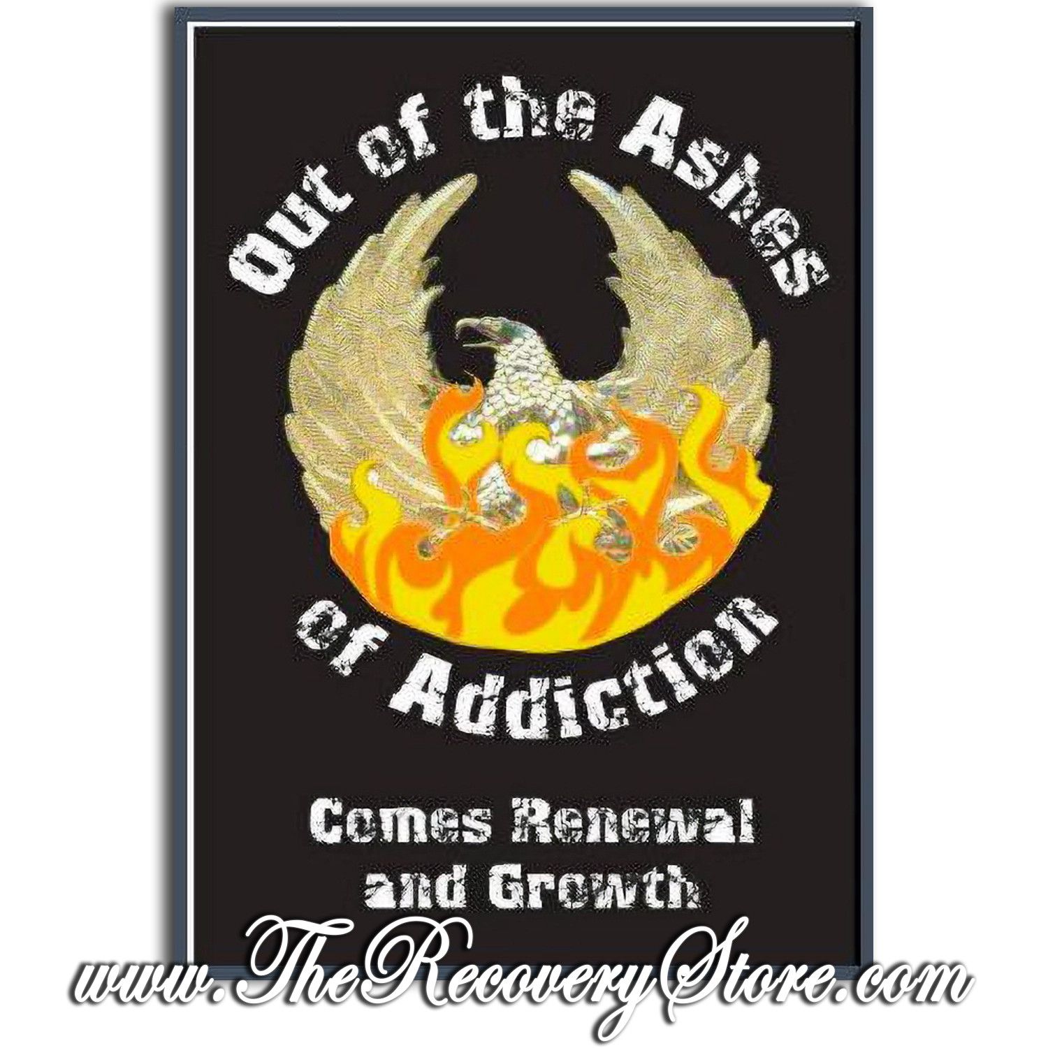 Greeting Card - Out Of The Ashes Of Addiction