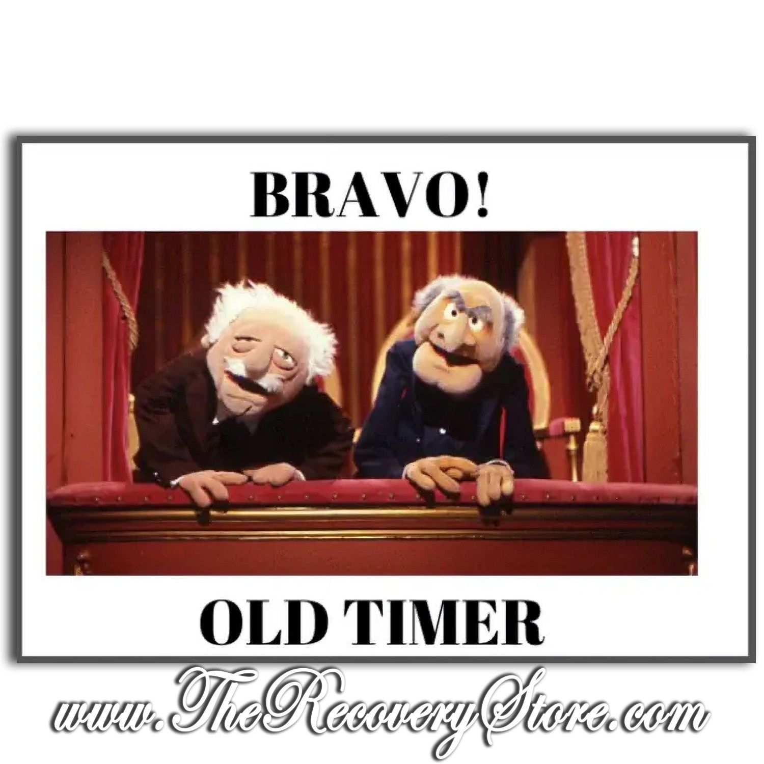 Greeting Card - Oldtimers Muppets Card