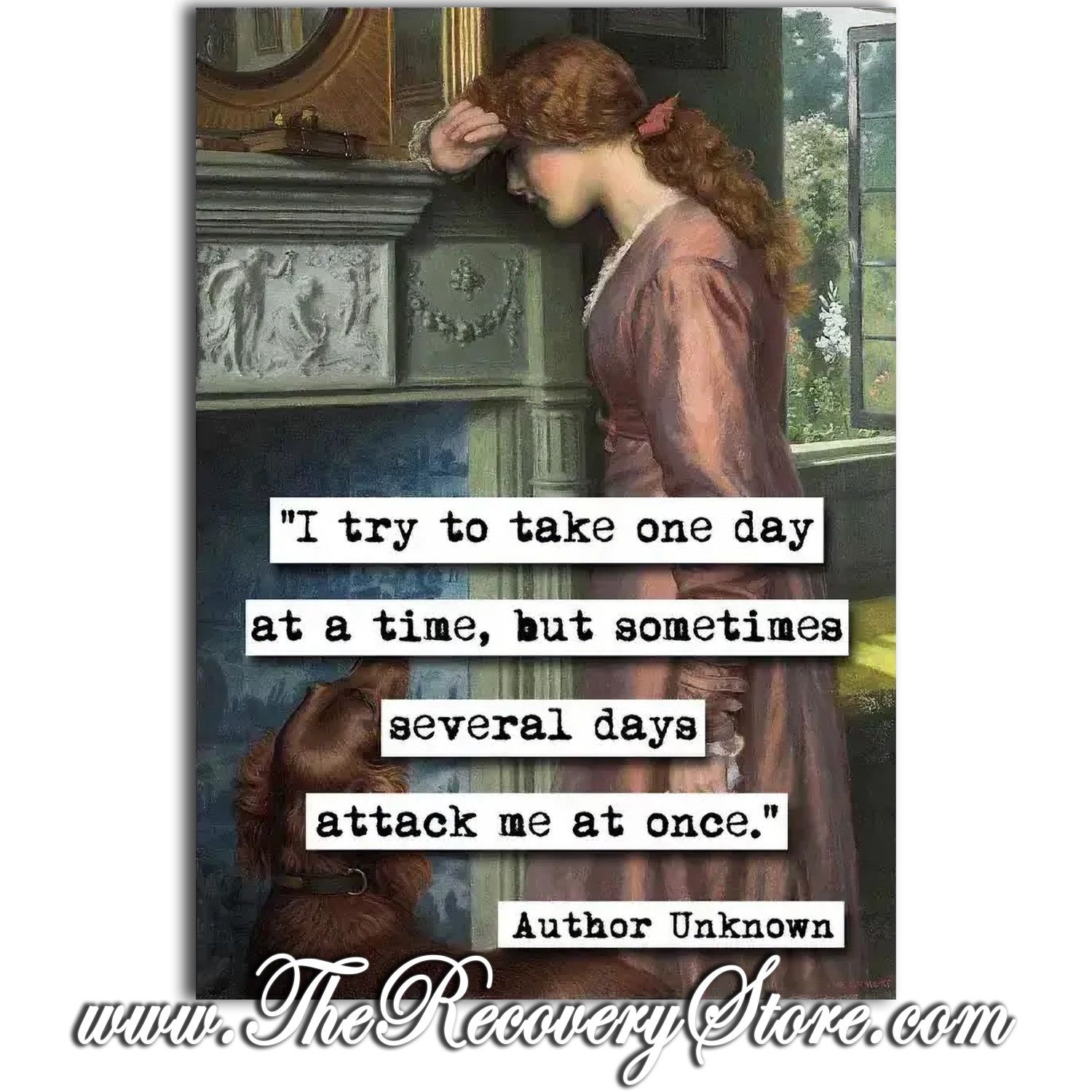 Greeting Card - One Day at a Time