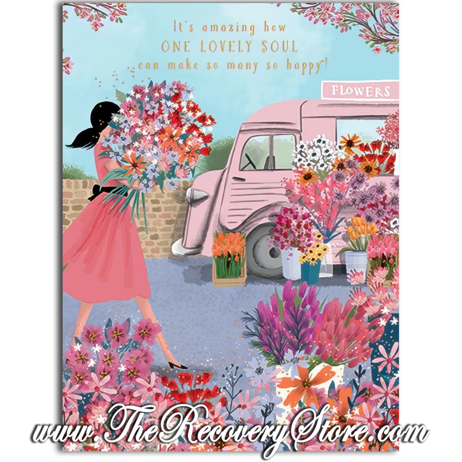 Greeting Card - One Lovely Soul