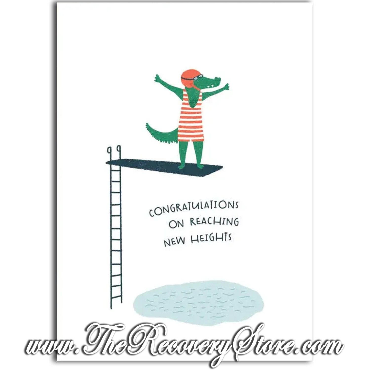 Greeting Card - Reaching New Heights Congratulations