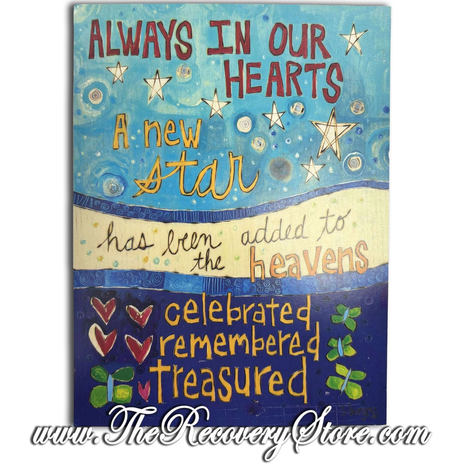 Greeting Card - A New Star Has been Added To The Heavens