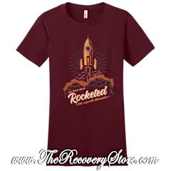 T-Shirt - Rocketed - Maroon - XL