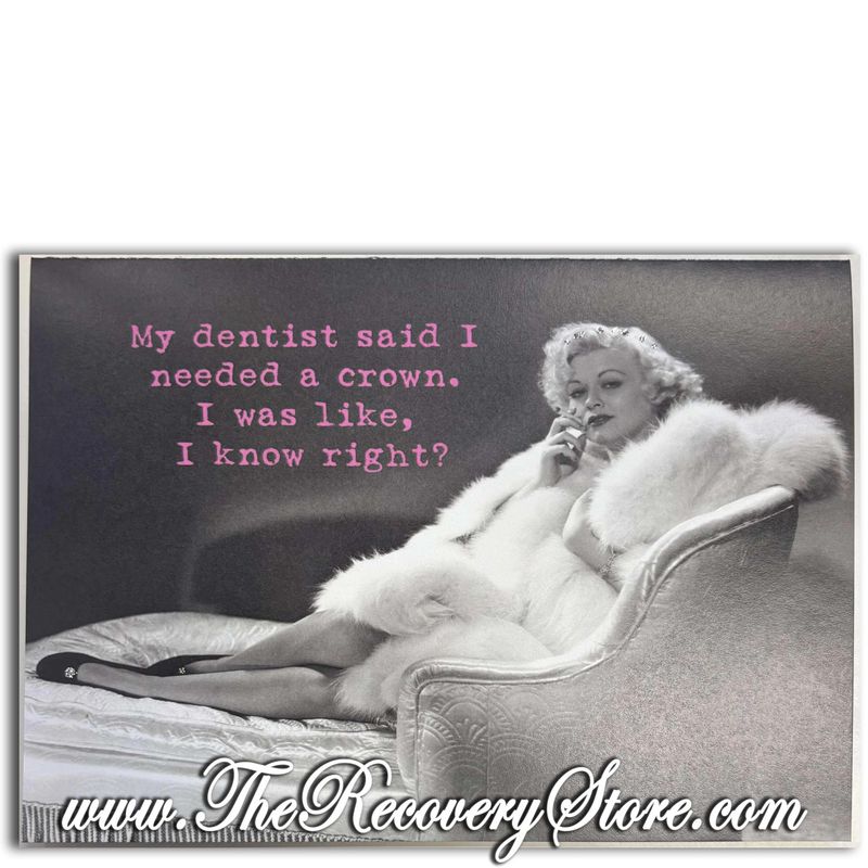 Greeting Card - Dentist Crown
