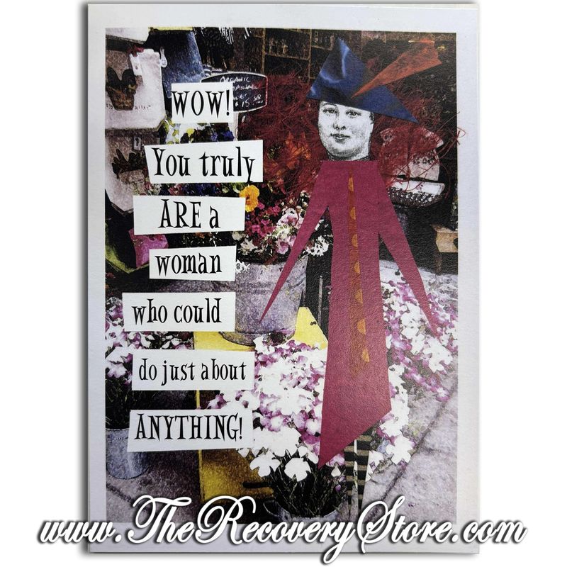 Greeting Card - Do Anything Collage