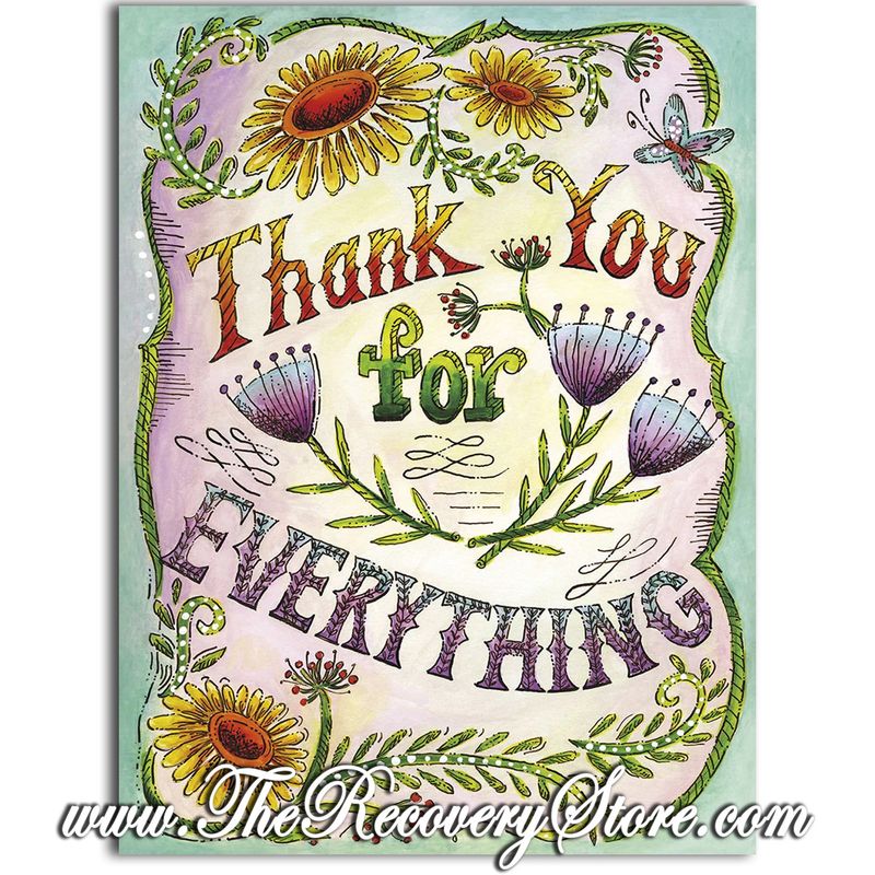 Greeting Card - Thank You For Everything - You Are Something Special