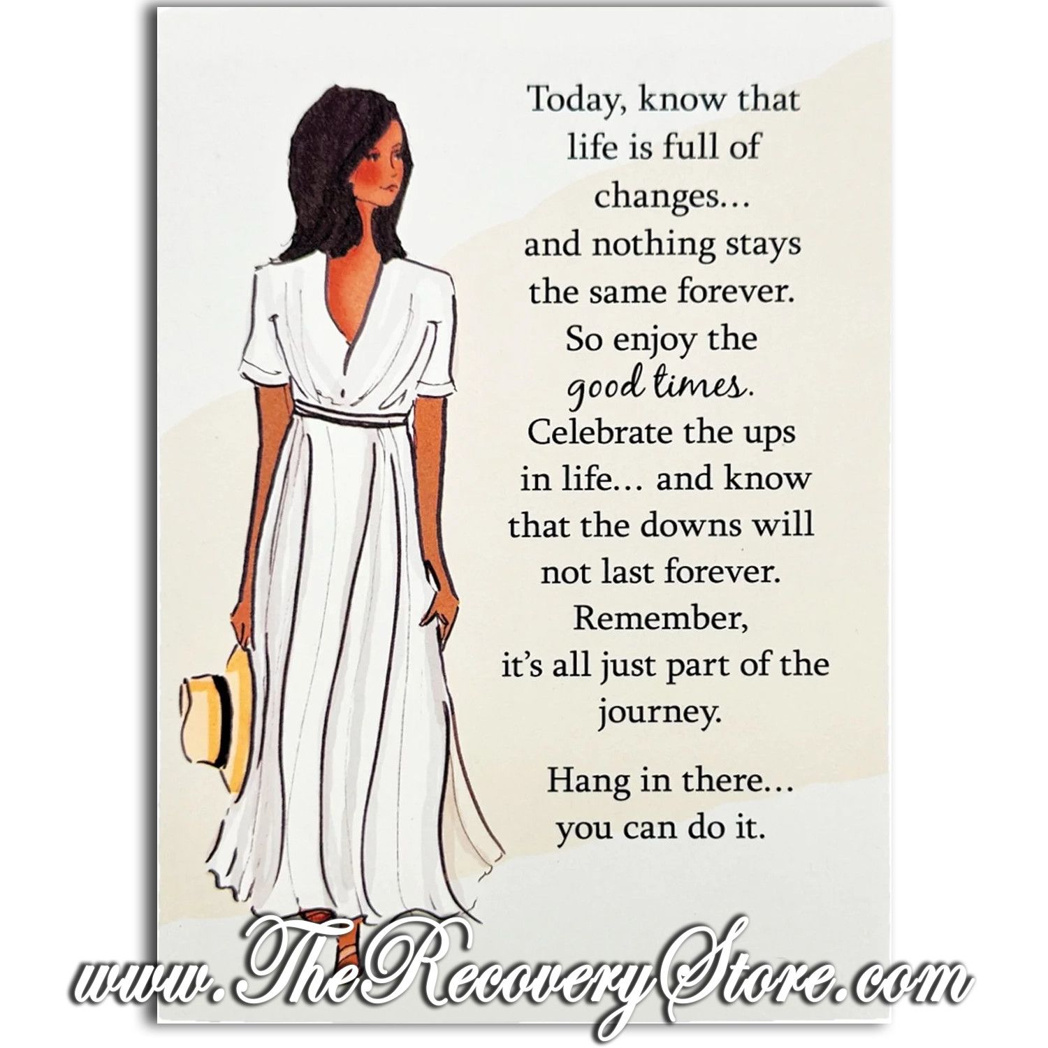 Greeting Card - Today Know That Life Is Full