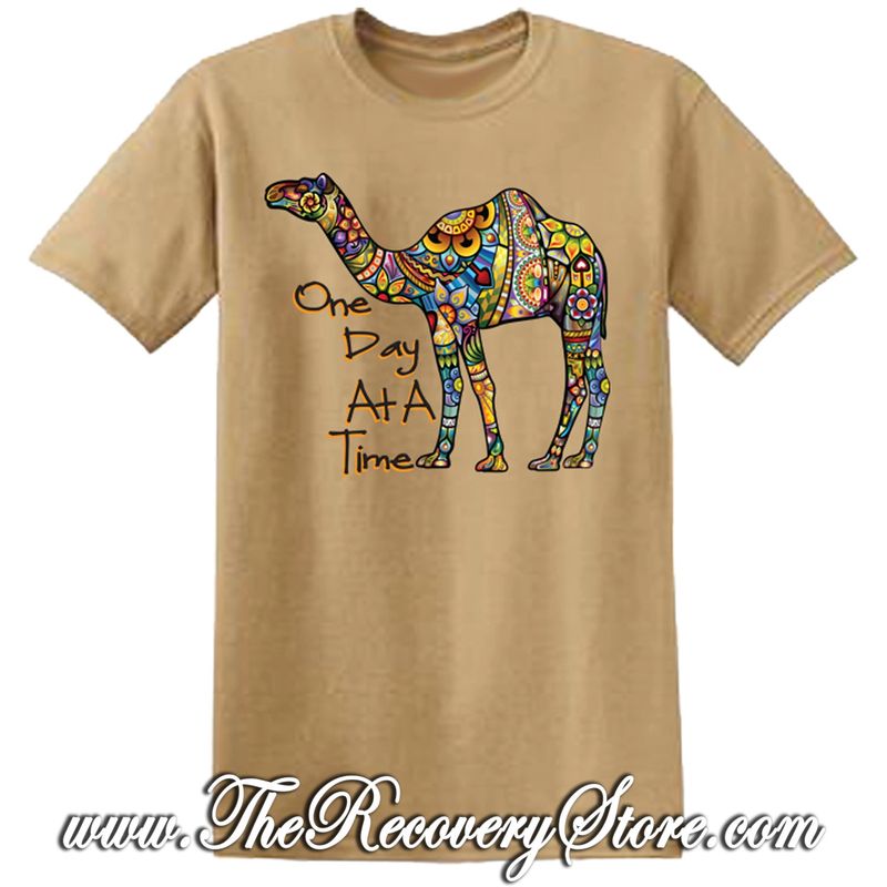 T-Shirt - ODAT Camel - Khaki - Large