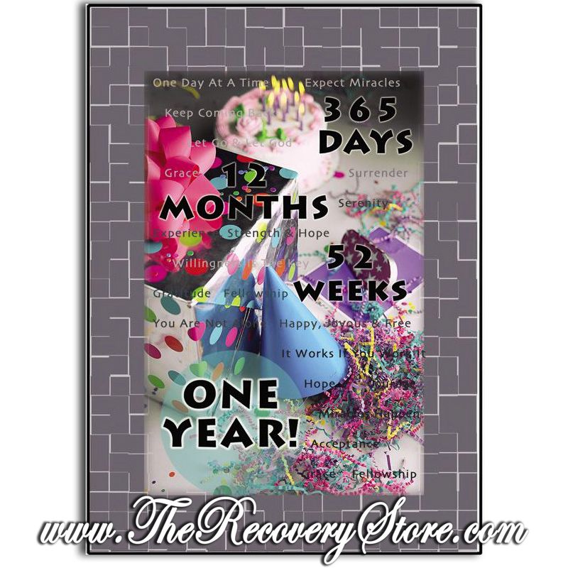 Greeting Card - Yearly - 01 - One Year