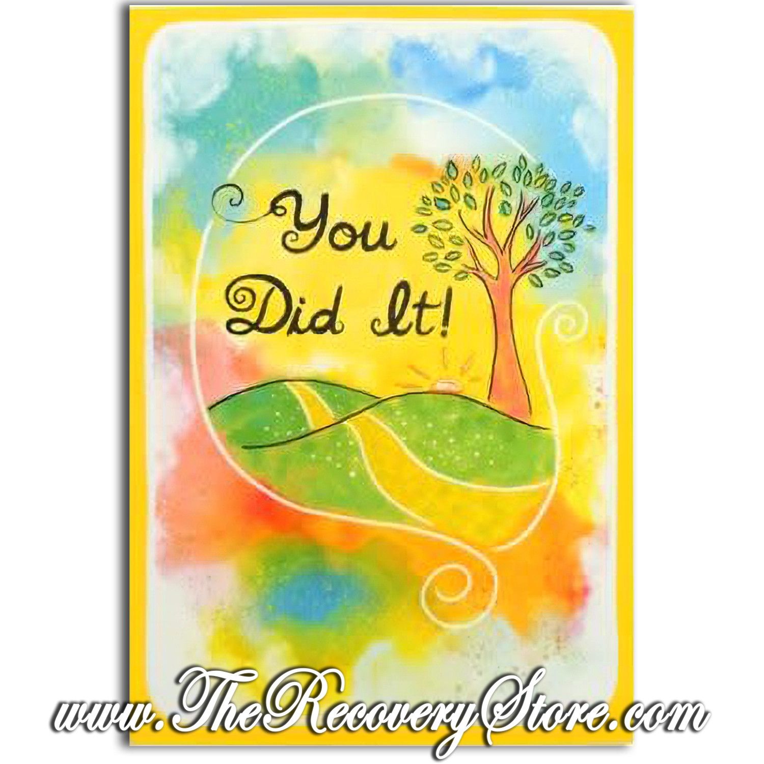 Greeting Card - You Did It!