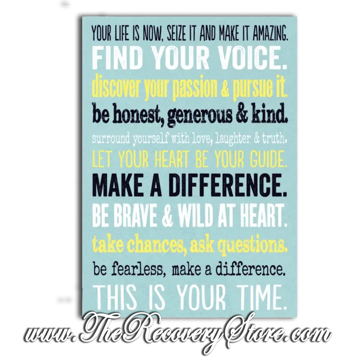 Greeting Card - Your Life is Now