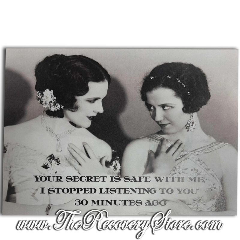 Greeting Card - Secret Is Safe