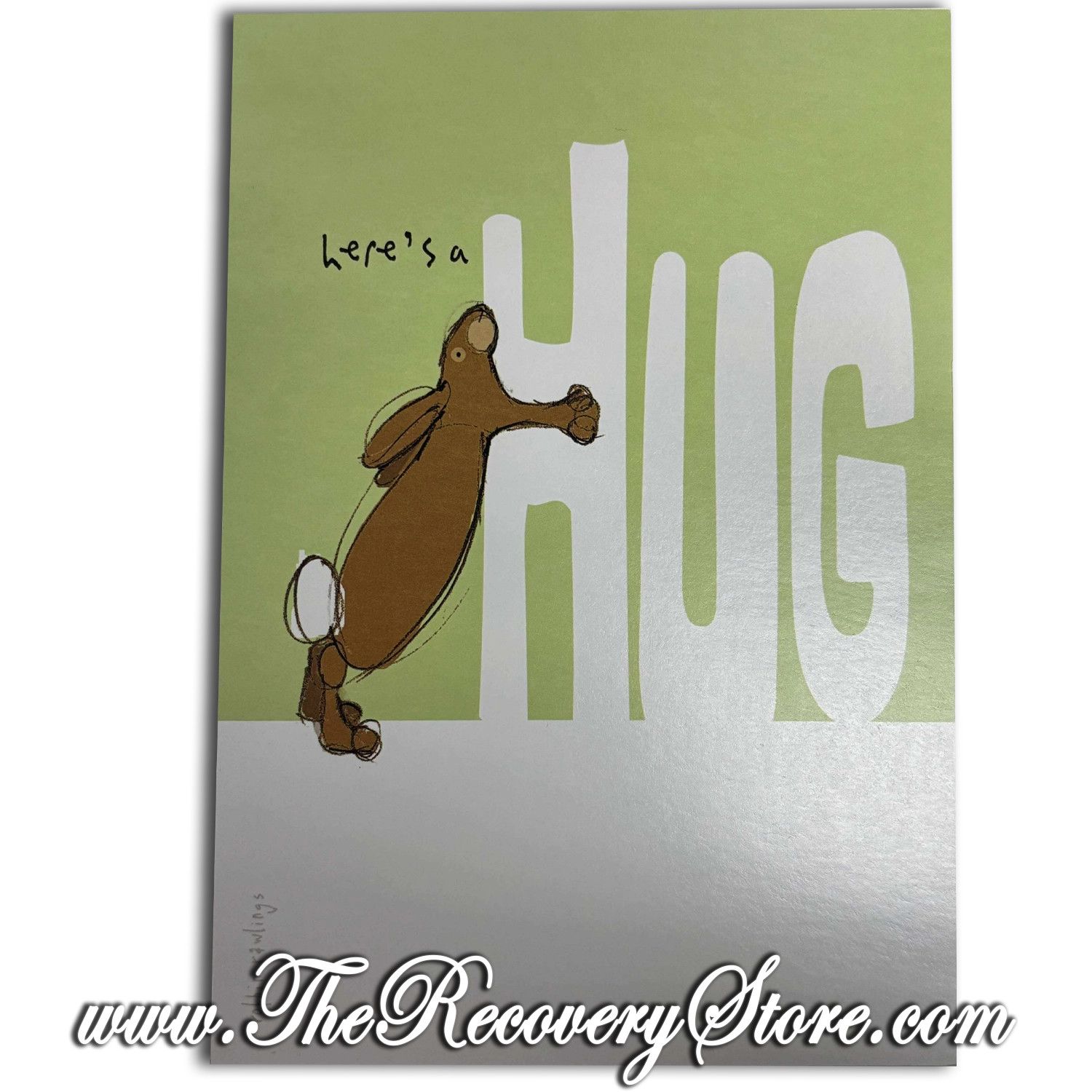 Greeting Card - Rabbit Hug