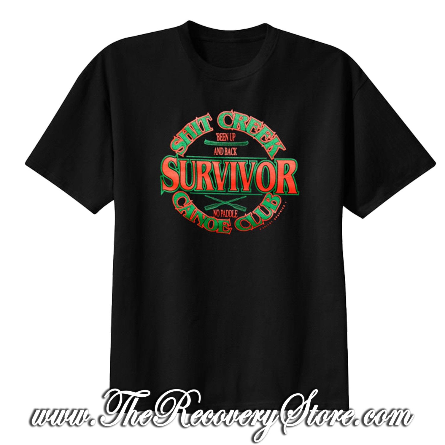 T-Shirt - Canoe Club Survivor - Black - Medium