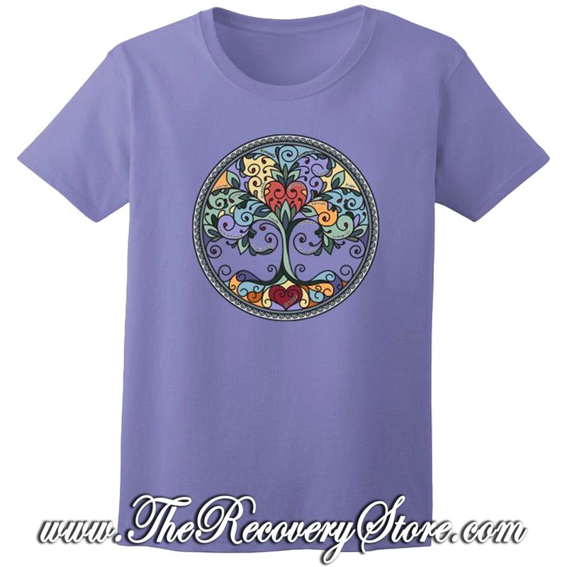 T-Shirt - Tree of Life - Violet - Small
