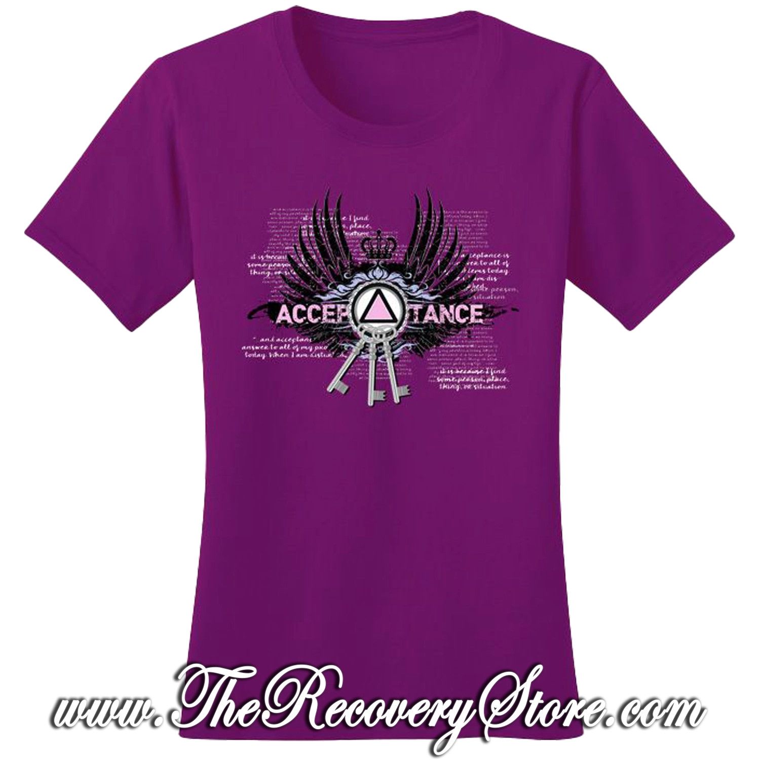 T-Shirt - Acceptance - Raspberry - 3XL