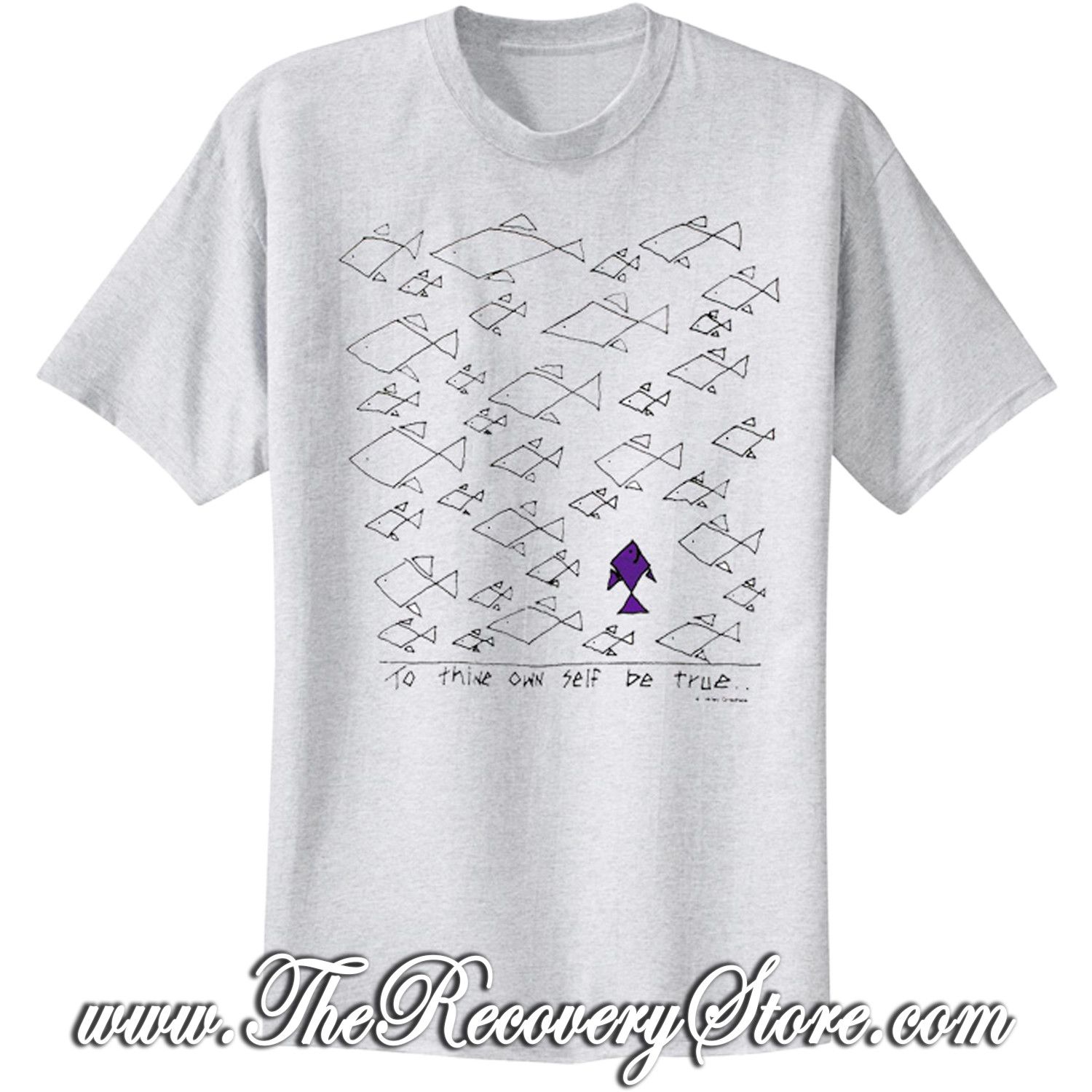 T-shirt - Be True - Ash - 3XL