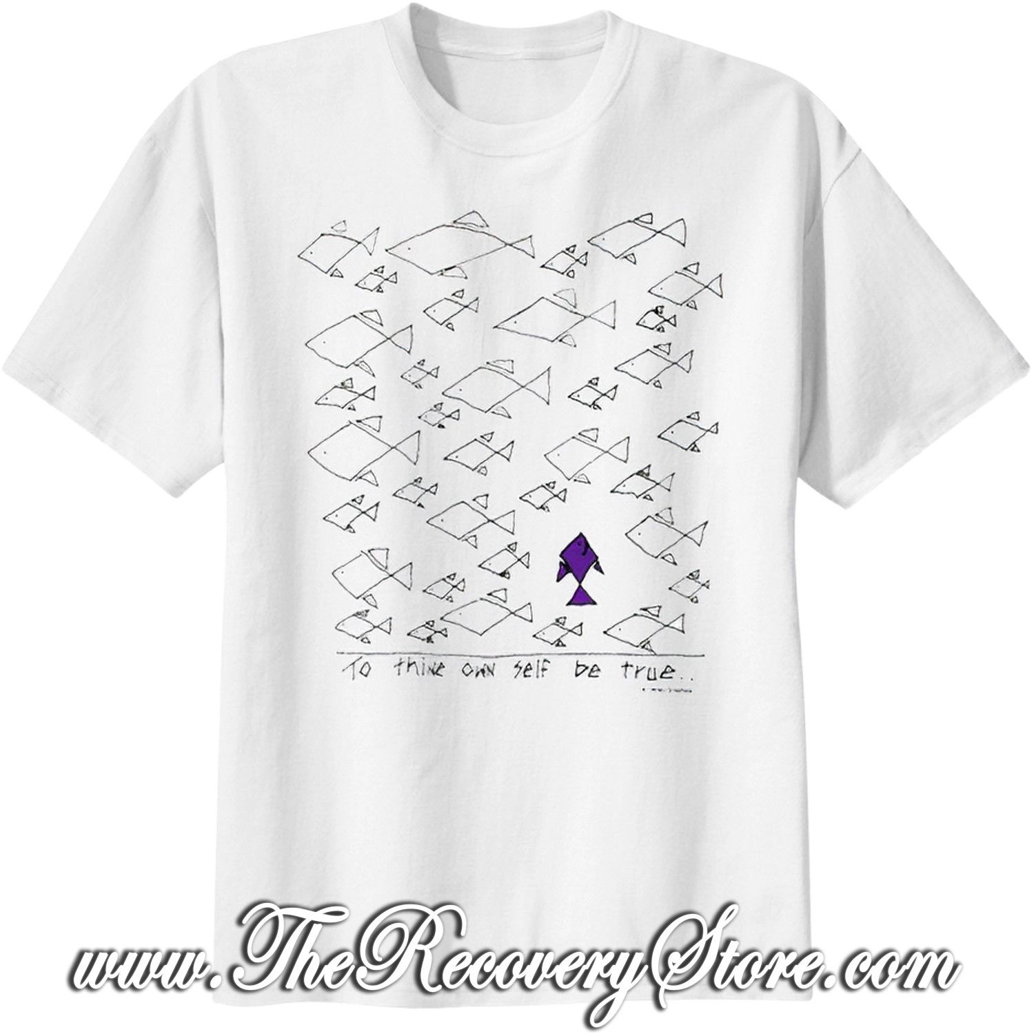 T-shirt - Be True - White - Medium