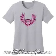 T-Shirt - Winged Symbol - Silver - 3XL