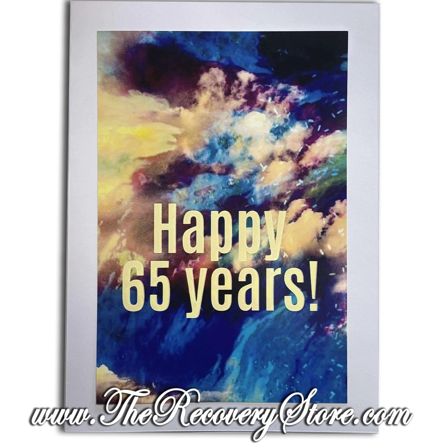 Greeting Card - Happy 65 Years! - Handmade