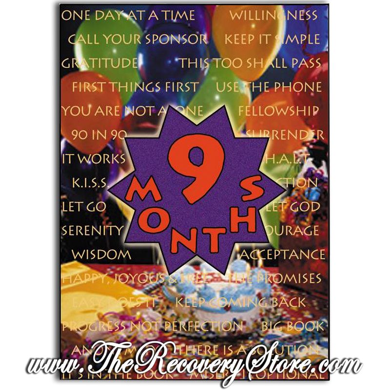 Greeting Card - 9 Months