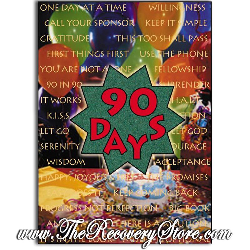 Greeting Card - 90 Days