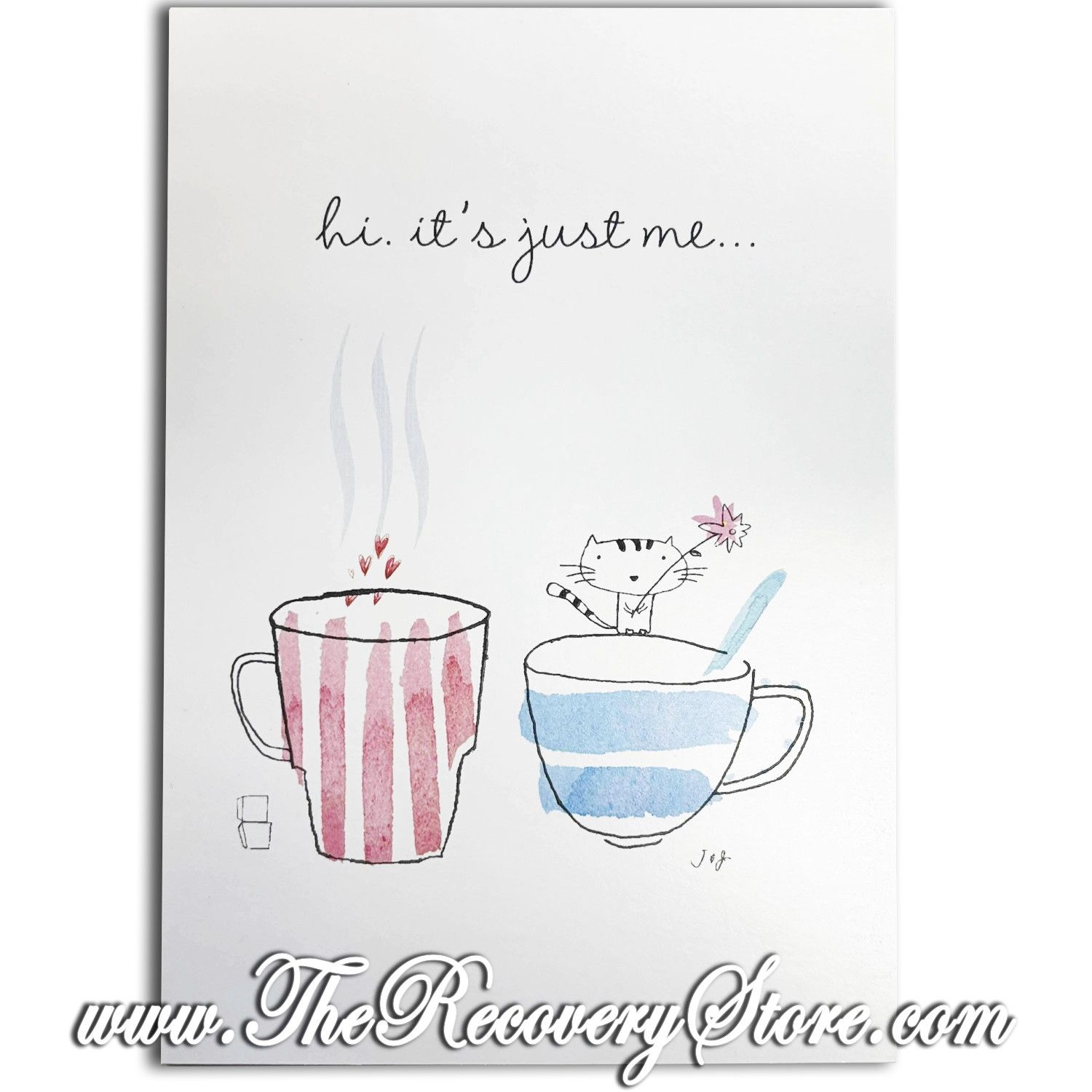 Greeting Card - Hi Its Just Me