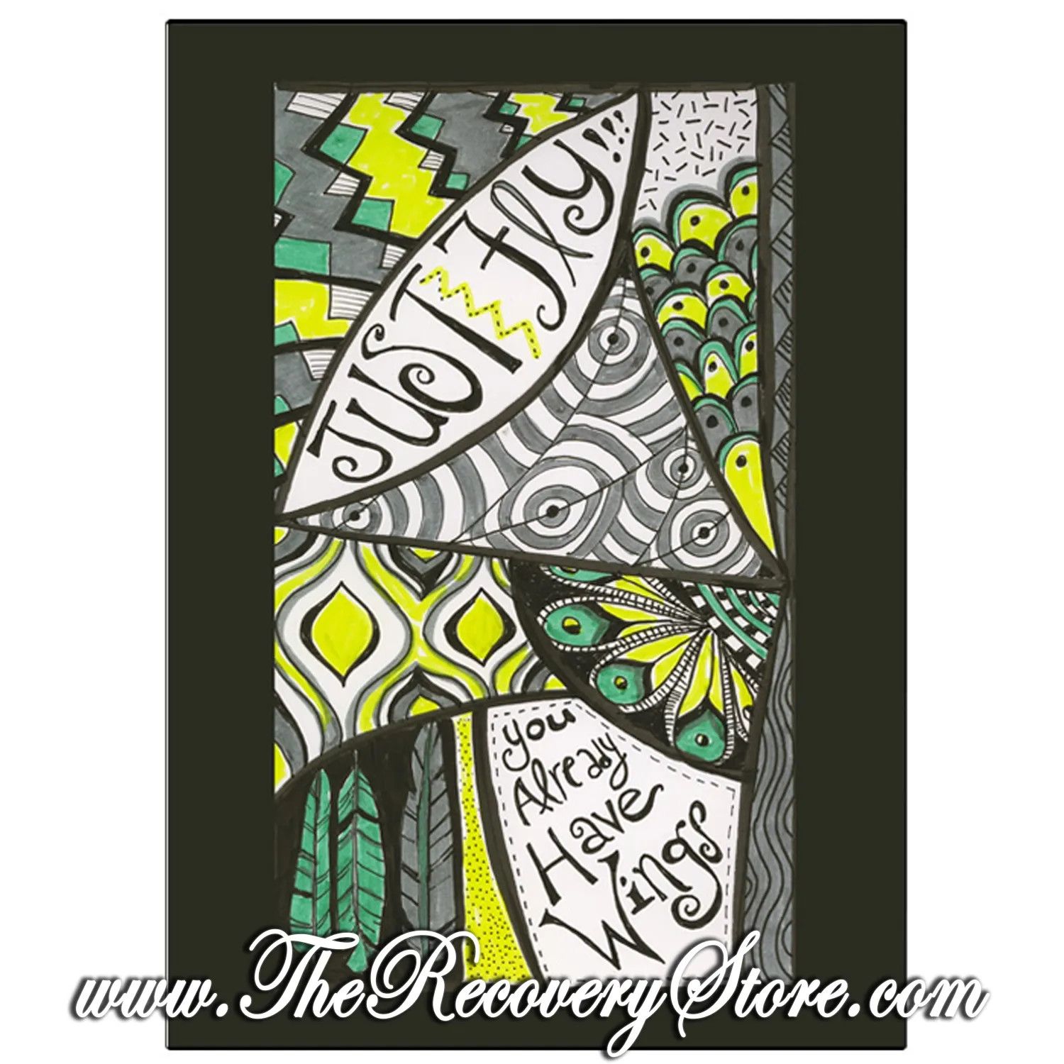 Greeting Card - Just Fly